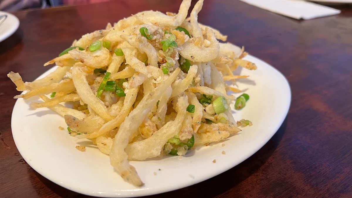 Deep Fried Smelt Fish with Peppery Salt 椒盐多春鱼, Kwan Luck Restaurant